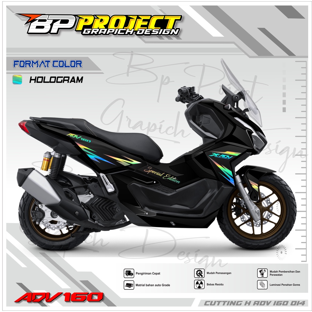 ADV 160 - CUTTING ADV 160 - CUTTING STICKER ADV 160 - STICKER CUTTING ADV 160 LIST VARIASI BODY MOTO