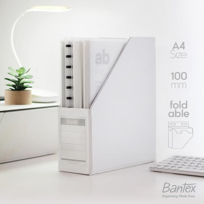 

Terbaru !!! Bantex Magazine File (Box File) A4 10Cm White #4012 07