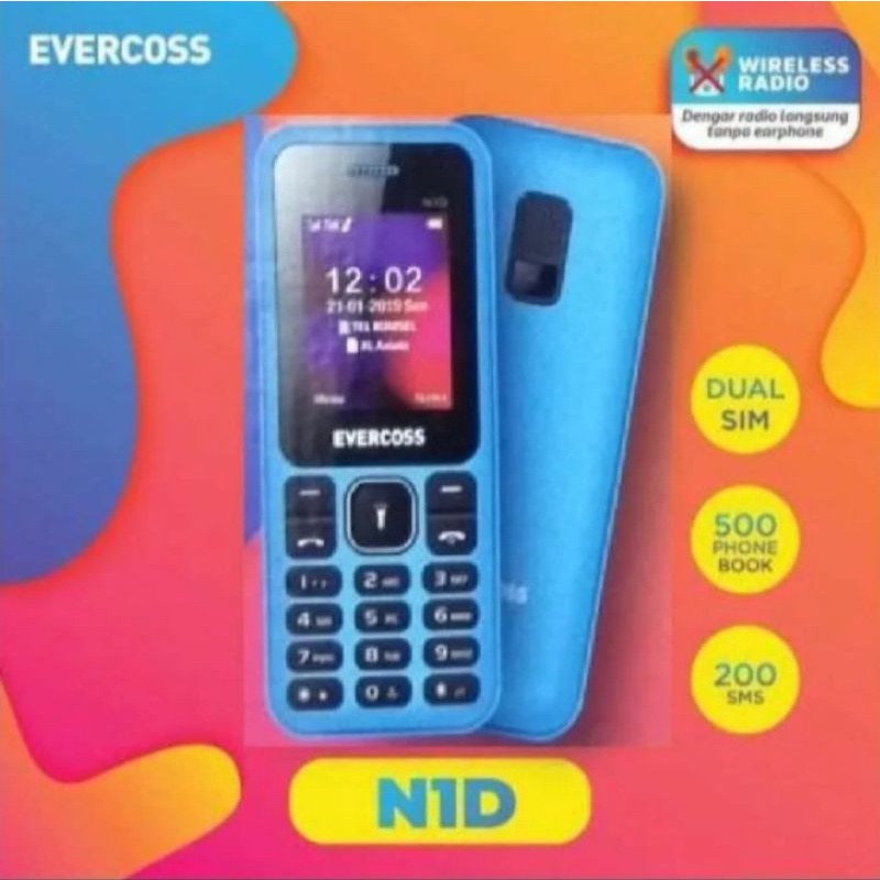 Evercoss n1d - second rasa baru