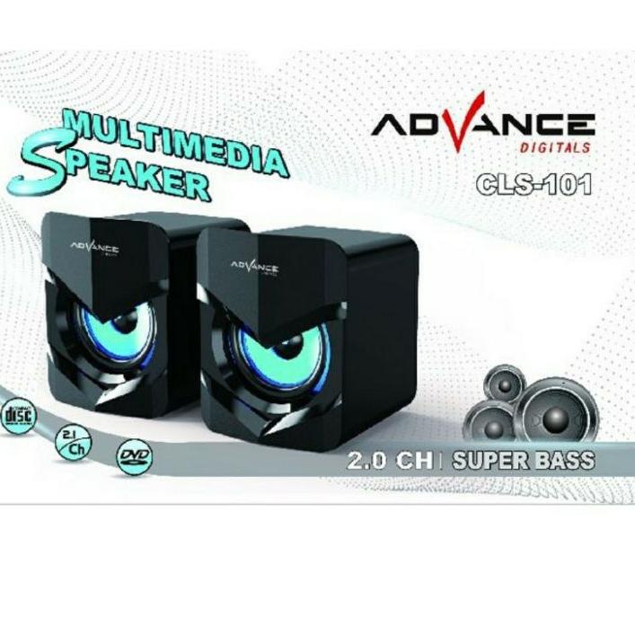 ❁ speaker advance cls 101 cls101 speaker komputer speaker laptop ➻