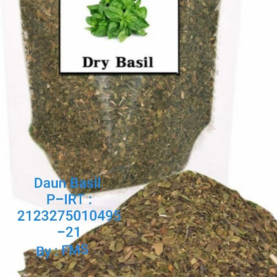 

] dried basil leaves 250gram/daun basil kering