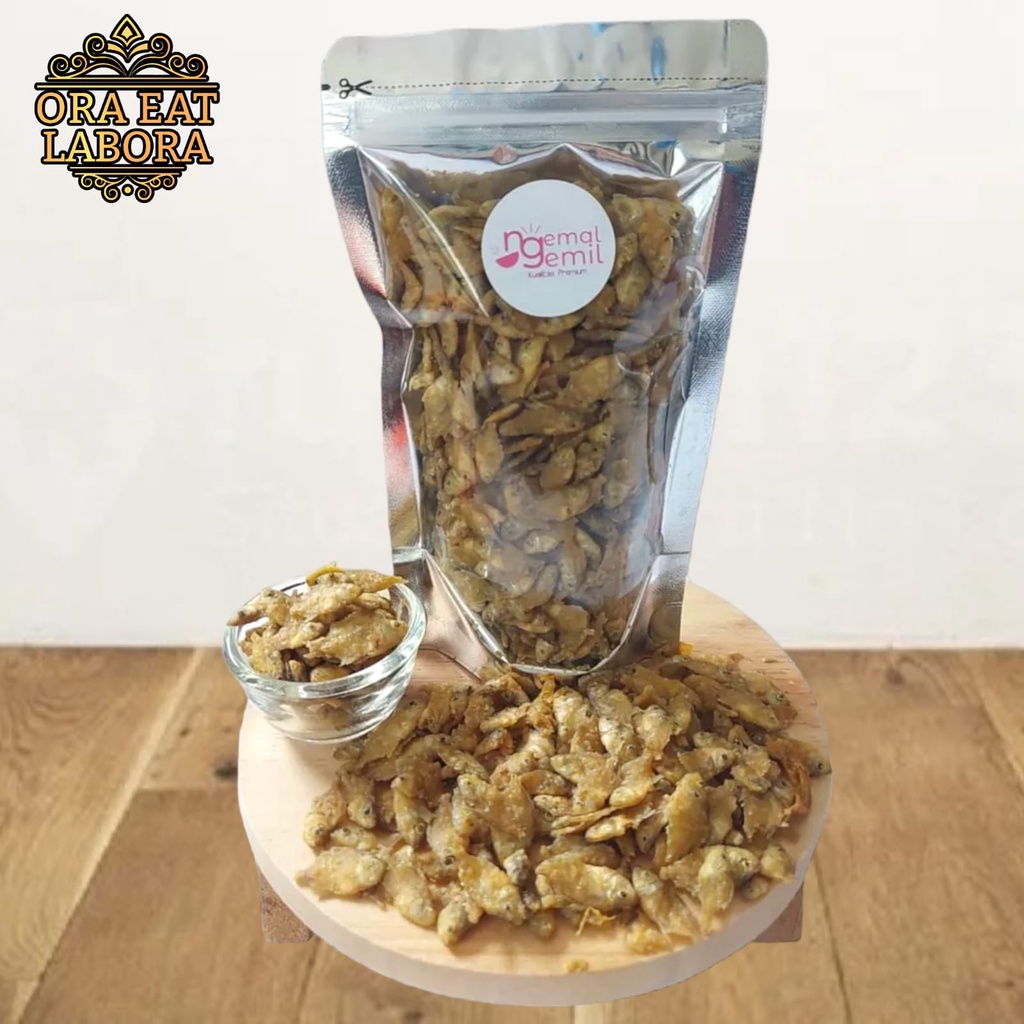 

Snack Cemilan Baby Fish Crispy Ikan Krispi Bumbu Original Homemade Kualitas Premium - Ora Eat Labora