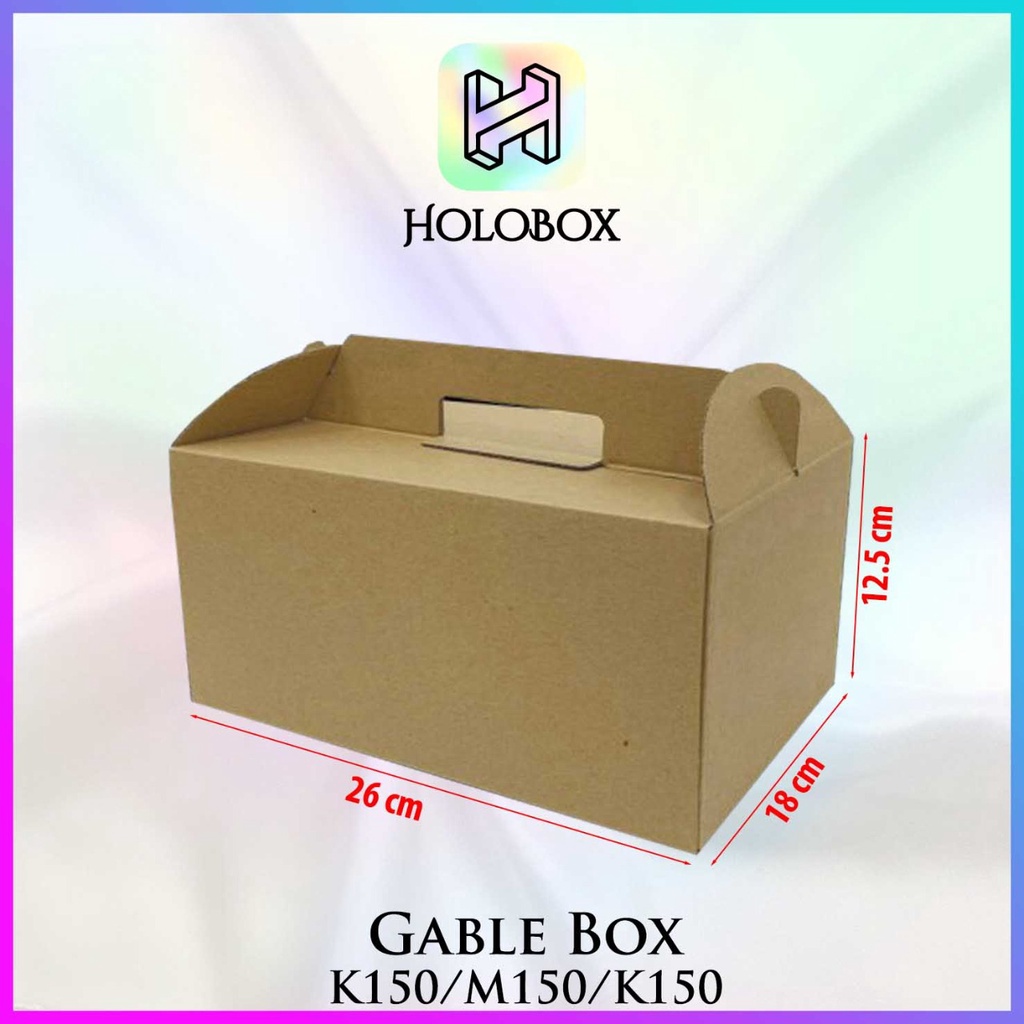 

Kotak Kue|Dus Kue|Gable box|Kotak Murah|26x8x12.5|(A2-11)