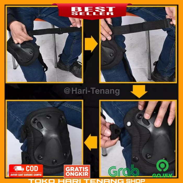 Terlaris Deker Lutut Tactical Deker Siku Dan Lutut Import