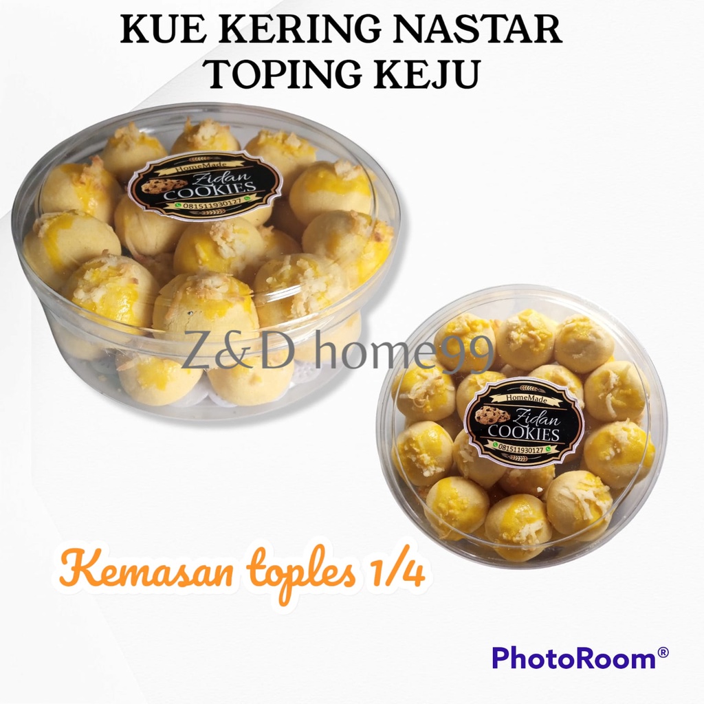 

Terlaris !!! COD !!! Kue Kering / Nastar Keju / kue Nanas Toping Keju isi 250gr (1/4 kg per toples) Paket Murah Kue kering/cemilan keluarga/kue musiman