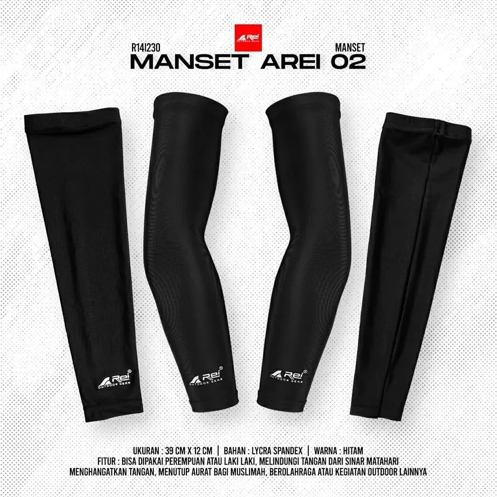 Manset Tangan 02 Arei Outdoorgear Pelindung Tangan Rei