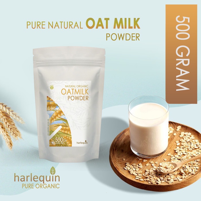 

[Ready Stock] Oatmilk Powder 500 Gram Susu Bubuk Oat Organik