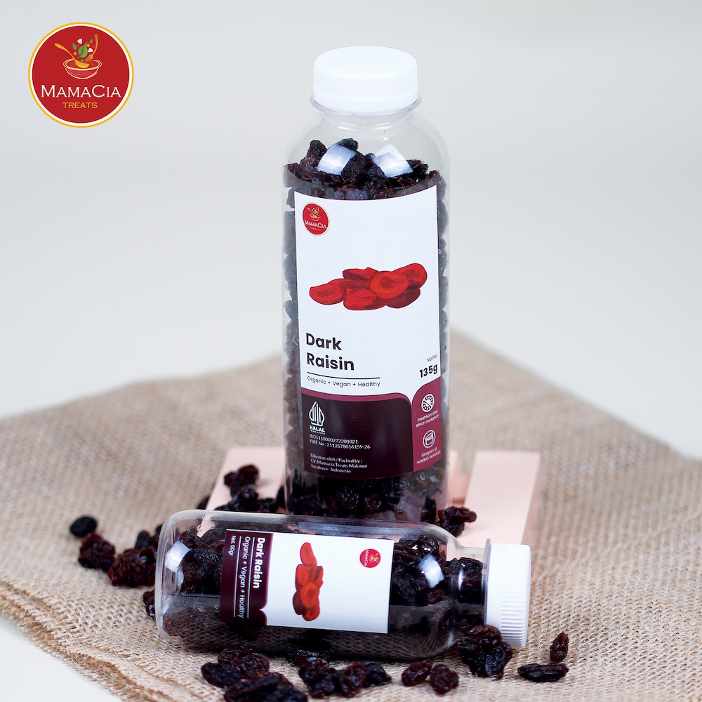 

Mamacia Treats - Dark Raisin Kismis Hitam 50gr