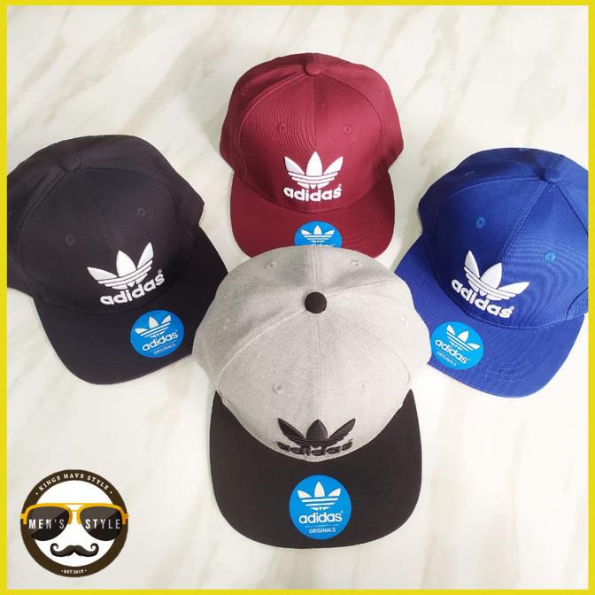 Topi Snapback Adidas Original Premium Pria Wanita Import VTS 03
