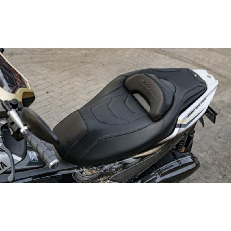 Kulit Jok Aerox 155 Mbtech Hitam
