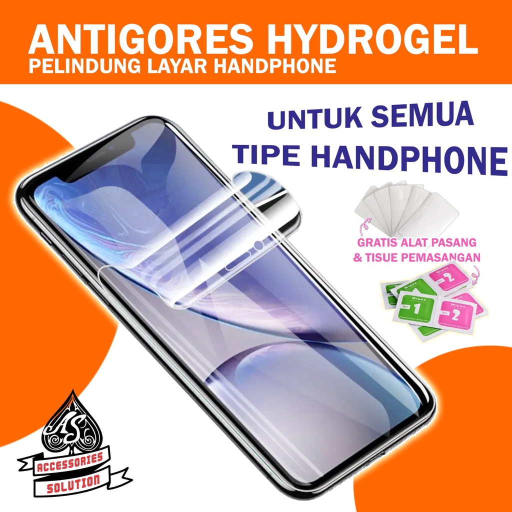 hydrogel screen protector BENING CLEAR for XIAOMI MI A1 A2 LITE A3 8 LITE 9T 9 10T PRO 11I 11 12 LITE PLAY BLACK SHARK 4 PRO pelindung layar hp depan