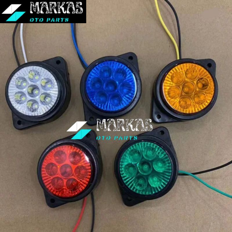 Lampu Led Bak Truk Variasi 24volt Model Bulat DNY 90