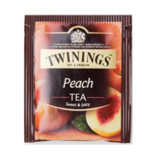 

Twinings Peach Tea Black Tea Per Sachet Teh Hitam Inggris Rasa Peach