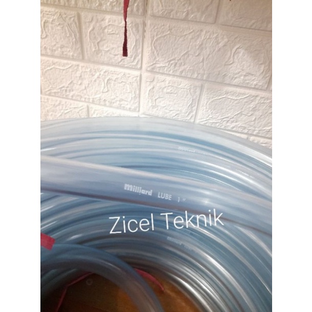 SELANG AIR MILLIARD 1" INCH BENING TRANSPARAN