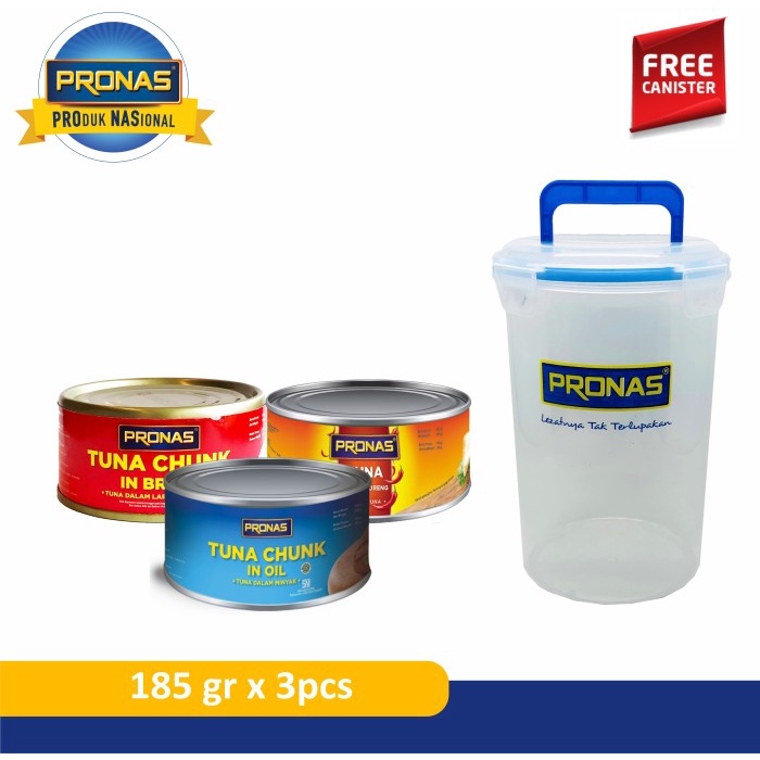 

Pronas Peket Tuna Free Canister