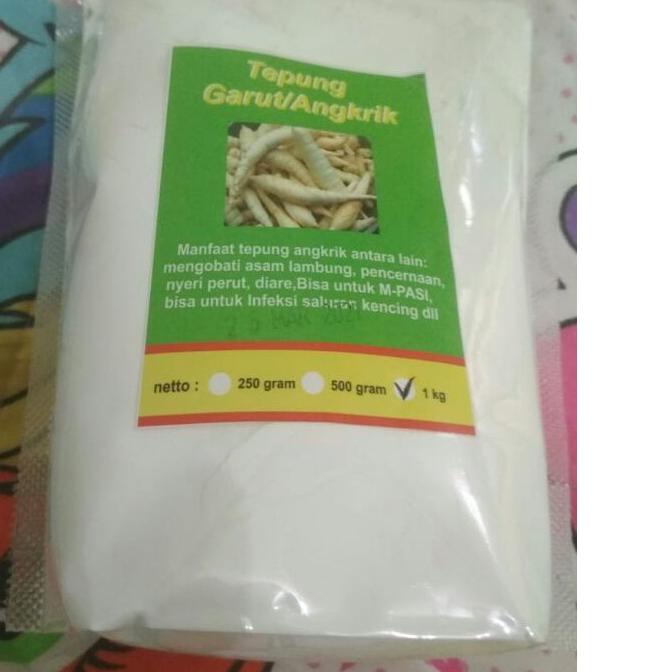 

✱ (READY) TEPUNG GARUT/AROOWROOT/PATI ASAM LAMBUNG - 1 KG ◊