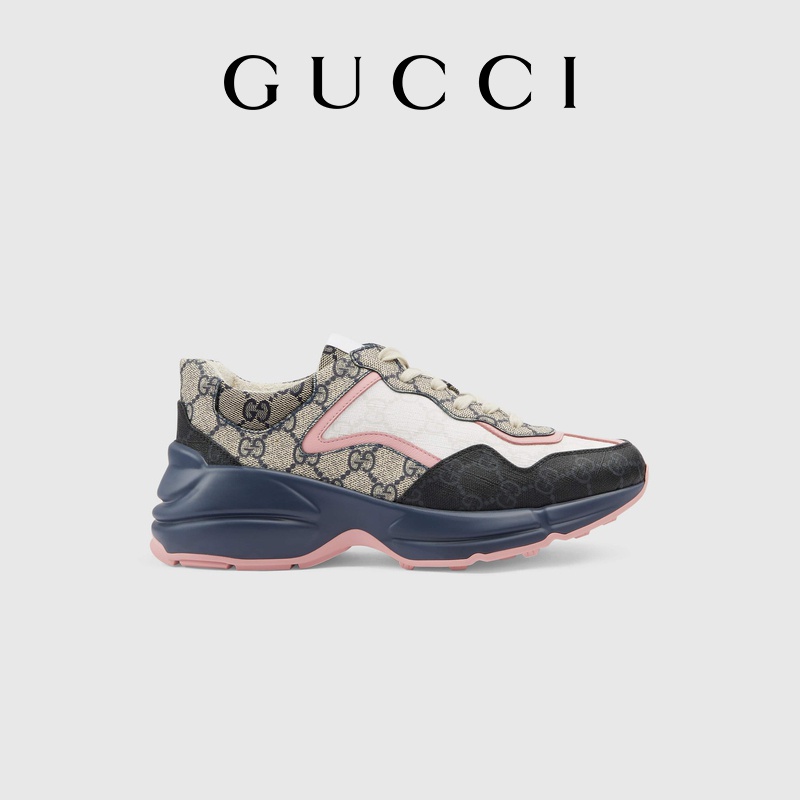 Gucci Rhython series women's GG sports shoes daddy shoes