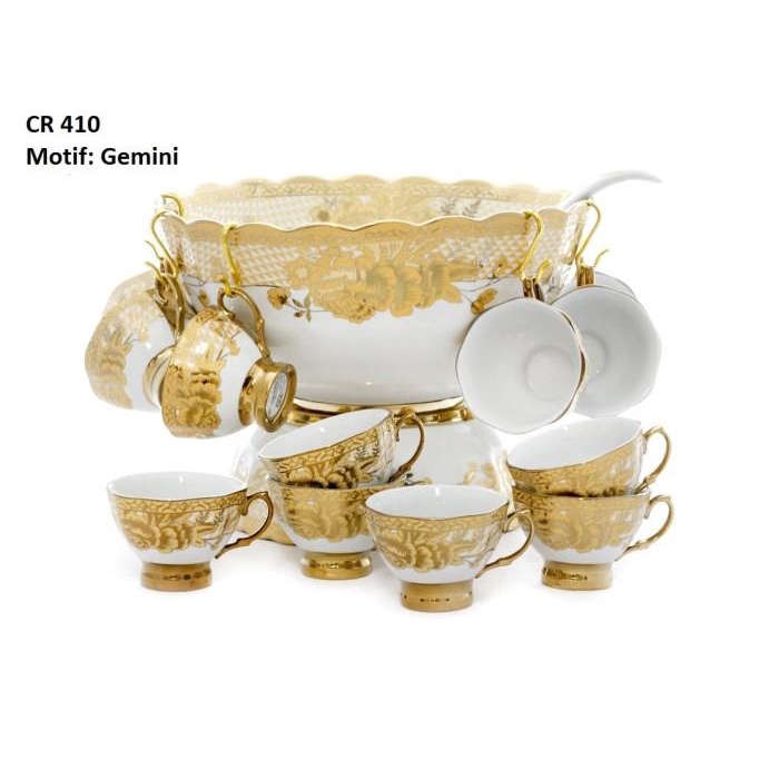 Wadah Es Buah, Sup B410 (Bowl Set) Vicenza Motif Gemini, Garansi Kirim 067