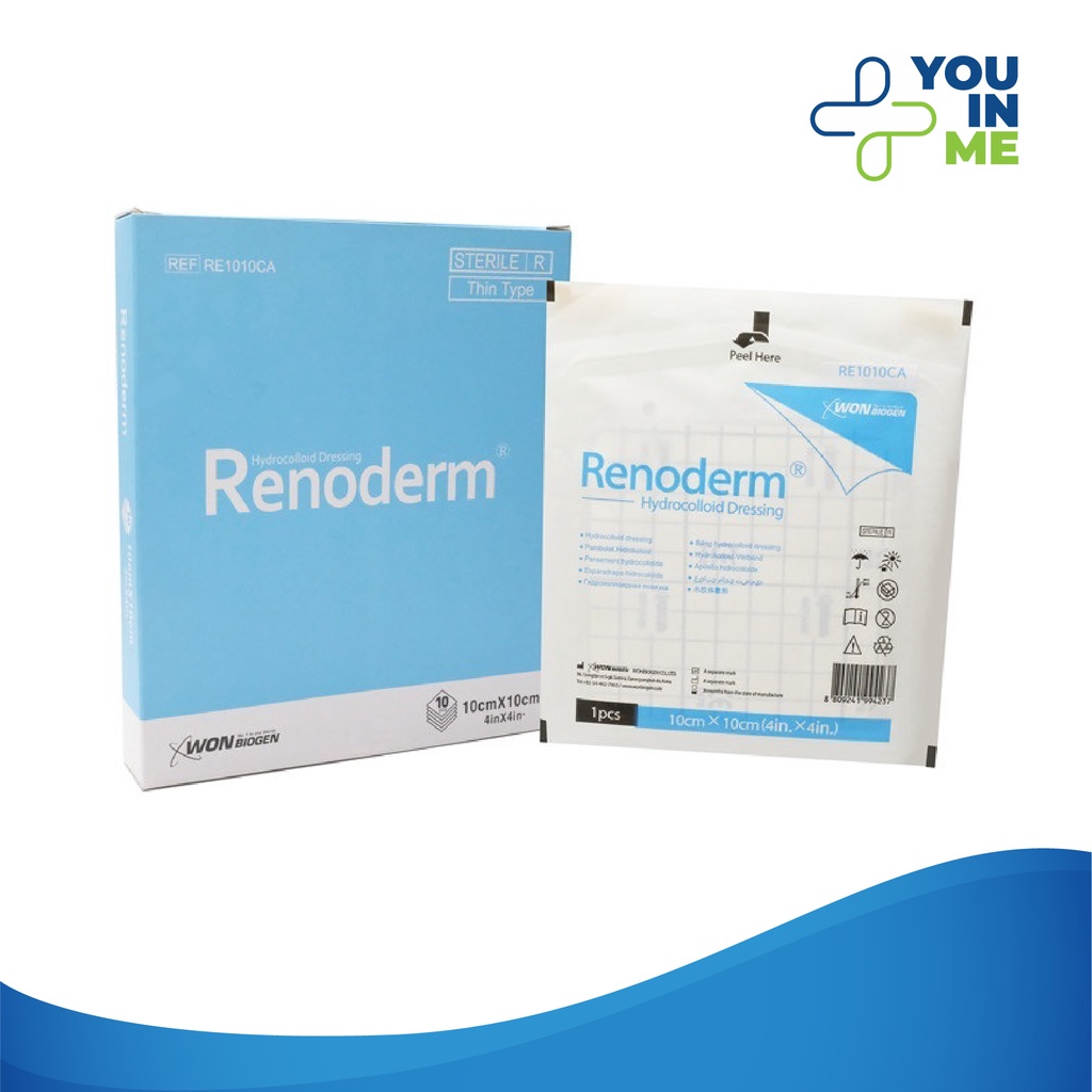 Renoderm Hydrocolloid Dressing 10cm x 10cm