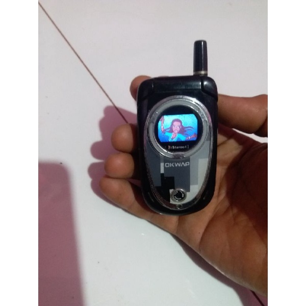 hp jadul hp unik langka merek OKWAP stereo bukan nokia, samsung sony ericsson, LG, motorola lucu imu