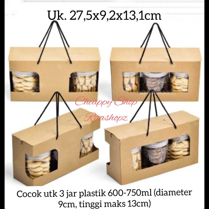 

Box 3 Jar 600Ml Box 3 Jar 750Ml Box Natal Box Lebaran Box Imlek 029