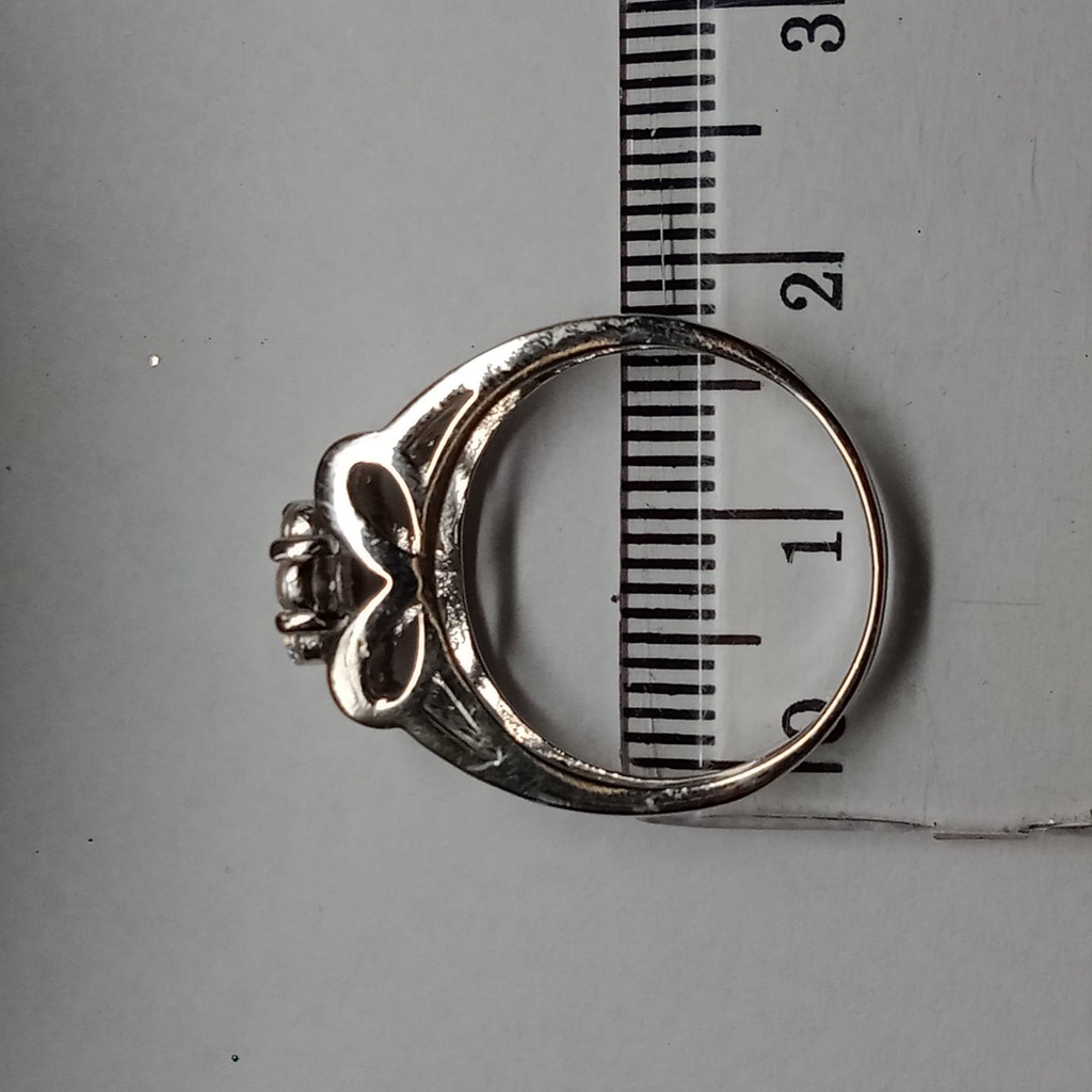 Cincin emas 17k - 3.2 gr kadar 750 - 4296