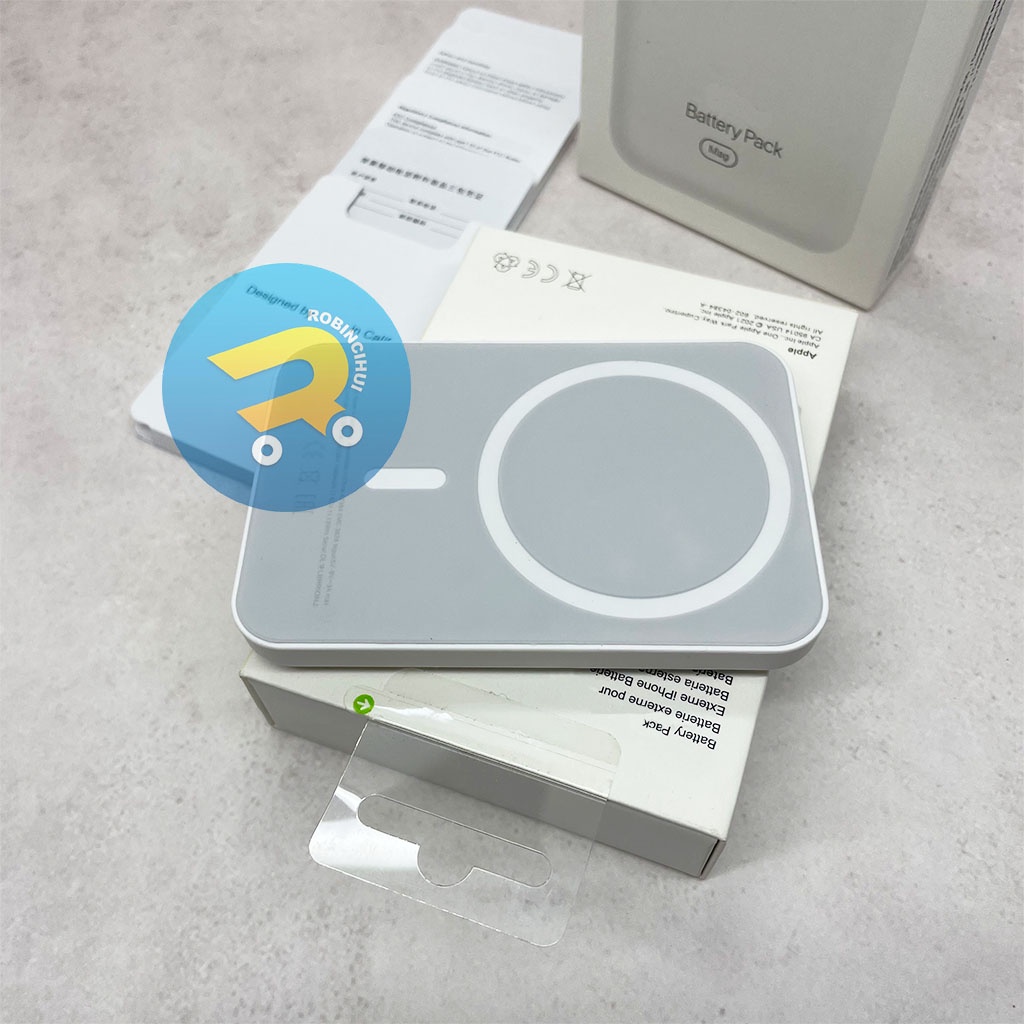 Mag Battery Pack 1460mAh 12 Mini,12 , 12 Pro, 12 Promax, 13, 13 Mini, 13 Pro, 13 Promax - Wireless Charging - Wireless Charger - Powerbank IP - Baterry Pack