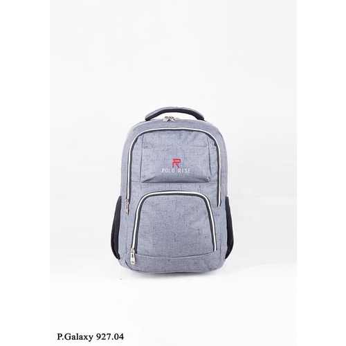 tas ransel  Polo Rise Tas Ransel Laptop-Ransel Remaja-tas pria tas wanita-927-04 - Abu-abu(N5A4) tas