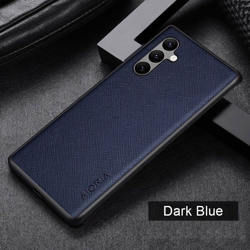 SAMSUNG A14 5G / A14 LTE COVER SOFT CASE CANVAS CROSS PATTERN SILIKON SOFTCASE