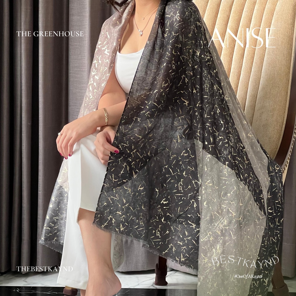 Anise Shawl | The Greenhouse Collection | The Best Kaynd