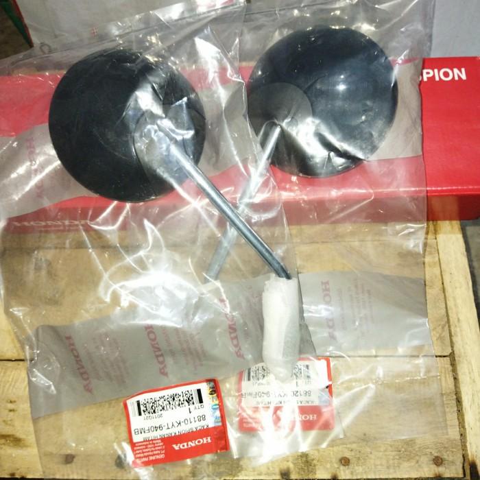 Spion set kanan kiri hitam scoopy karbu/fi 2010-2016 original honda