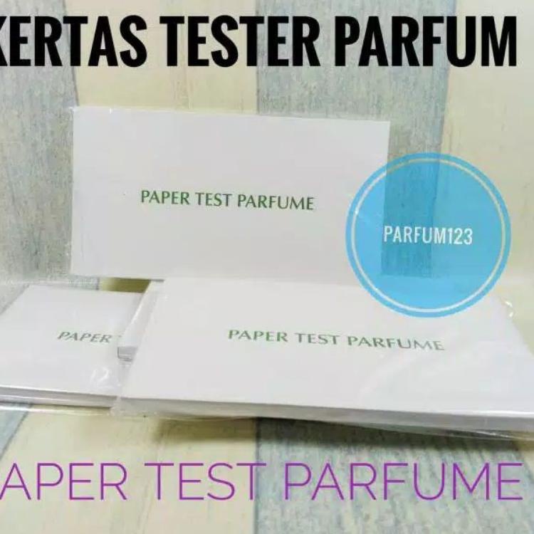 Hanya disini Kertas Tester - Paper Test Perfume - Kertas Parfum Tester