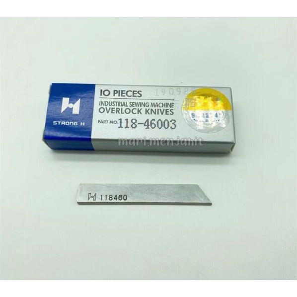 118-46003 Strong H - Pisau Bawah Mesin Obras Industri Juki MO-2000 / 3000