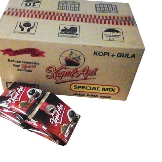 

➯ Kopi Kapal api mix 10 sachet x 12 renceng / dus ✱