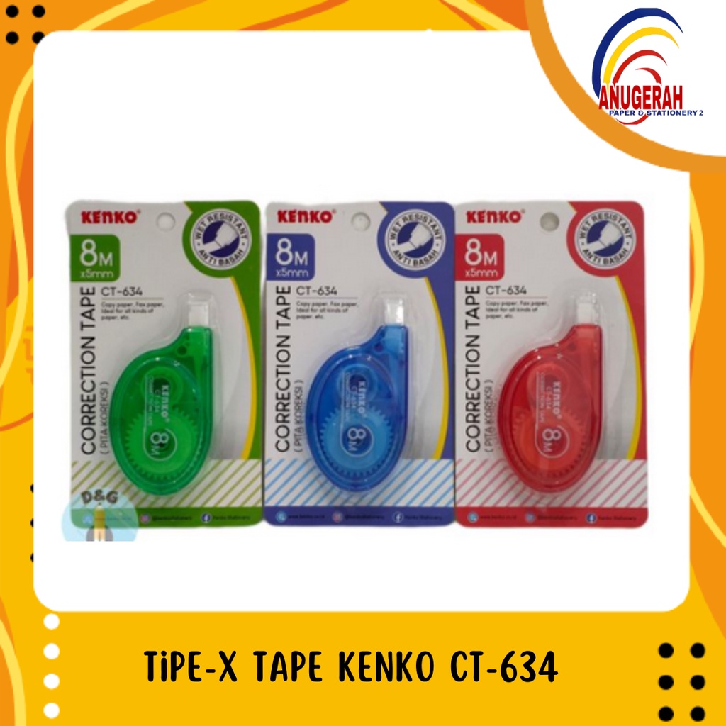

KENKO CT-634 CORR TAPE (PCS)