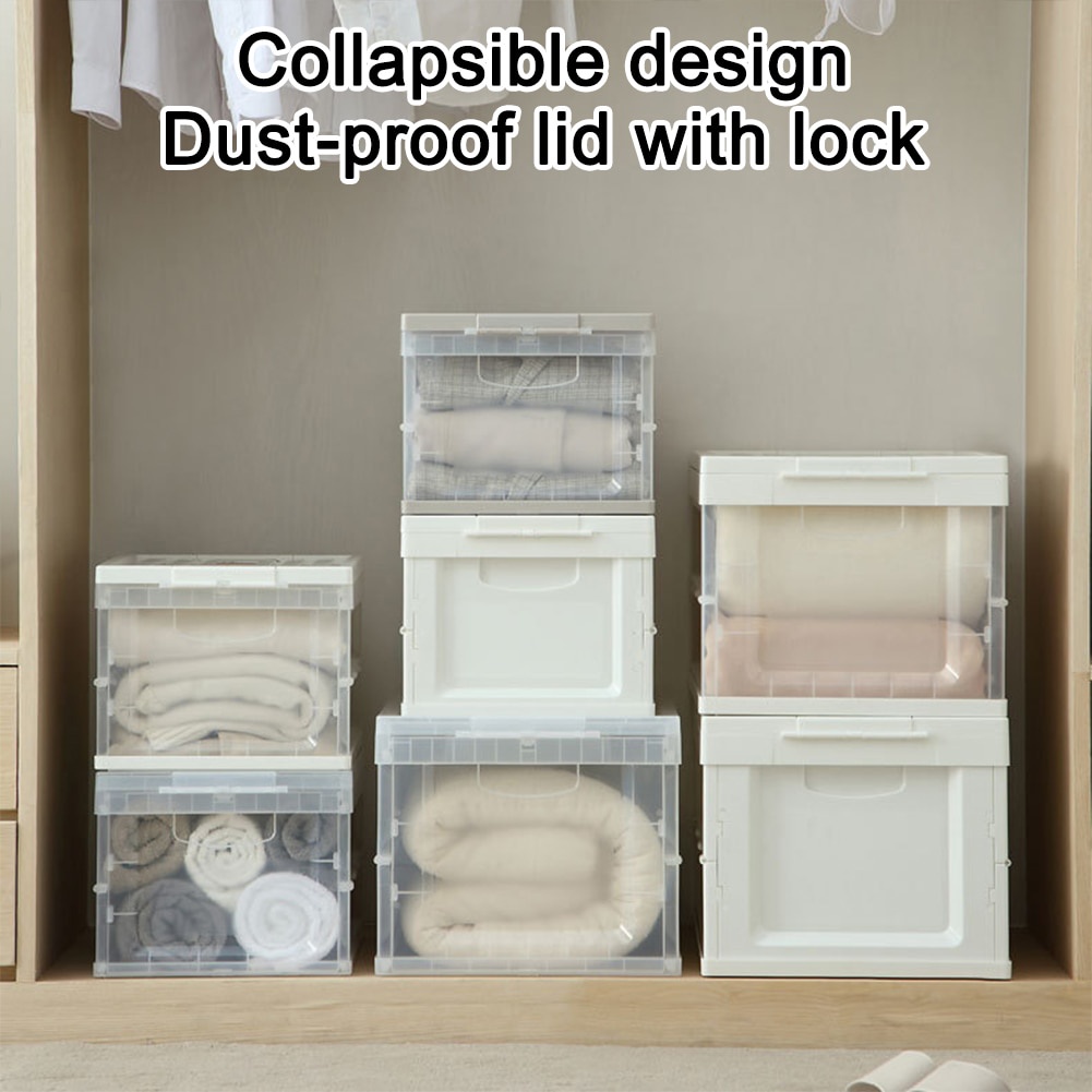 Kotak Penyimpanan Lipat [A&amp;B] Tempat Organizer Folding Storage Box Wojia