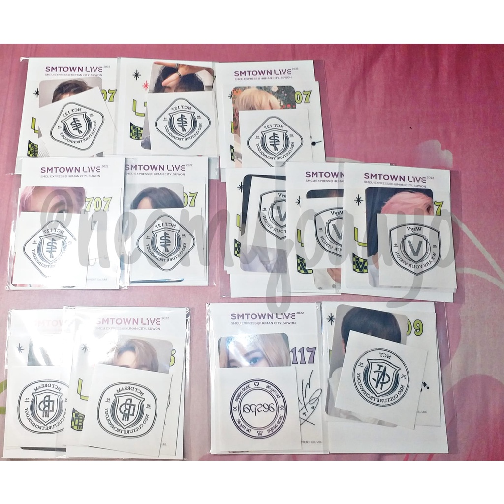 AR Tatto SMCU NCT WAYV AESPA