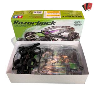 Mainan Rakit Mobil Tamiya Mini 4WD - Razorback (ORIGINAL)