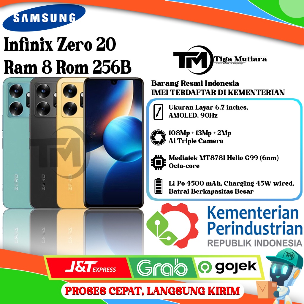 Infinix Zero 20 Ram 8 Rom 256GB