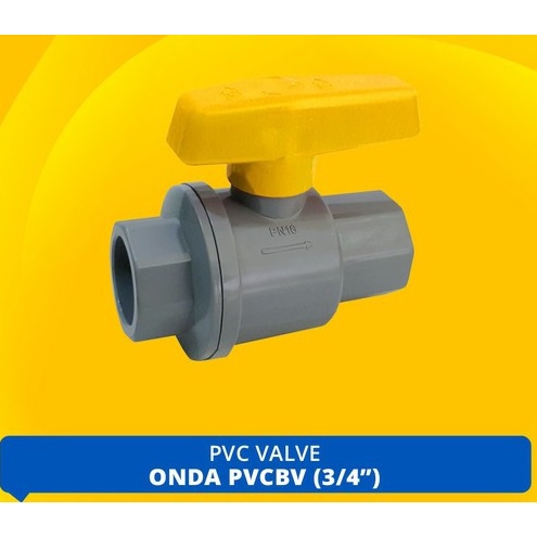ONDA BALL VALVE PVC 3/4 INCH
