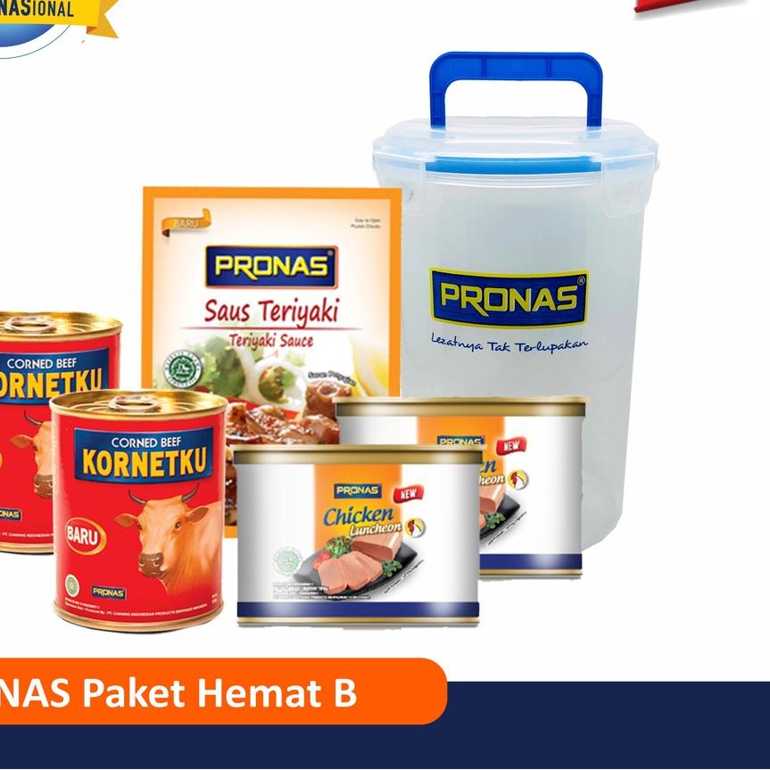 

☃ PRONAS Paket Hemat B Bundling 5 pcs Free Canister ➬