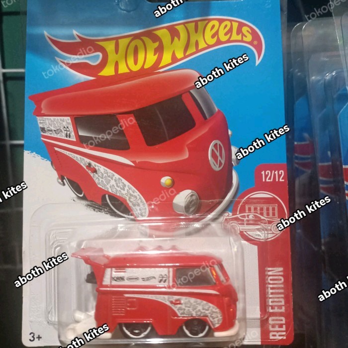 HOTWHEELS RED EDITION KOOL KOMBI