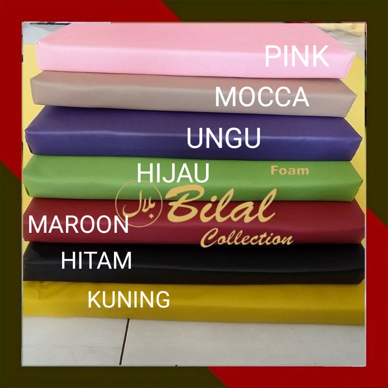 BANTAL DUDUK KURSI/LESEHAN DENGAN UKURAN 155X56X8 2PCS DAN 57X53X8 1PCS