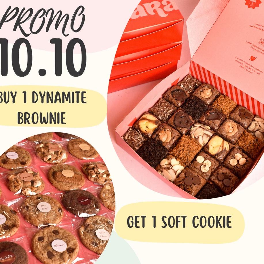 

♦ Cascara Cookies - Promo Buy 1 Fudge Brownies Get 1 pc Soft Cookies ۩