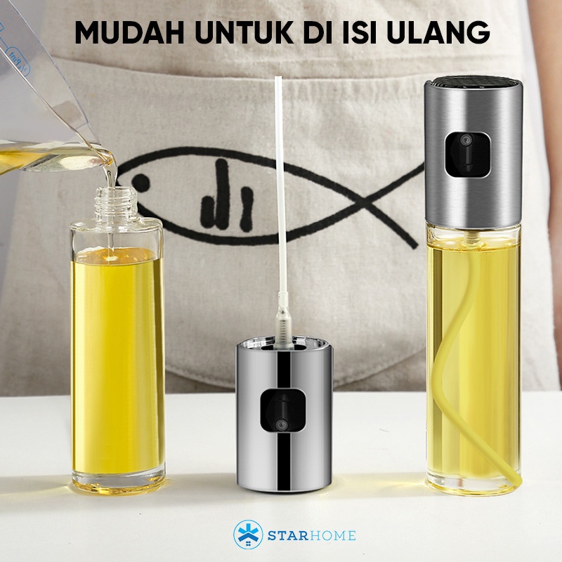 Semprotan Minyak Goreng Botol Minyak Semprot 100ml Tempat Minyak Goreng Botol Minyak Goreng