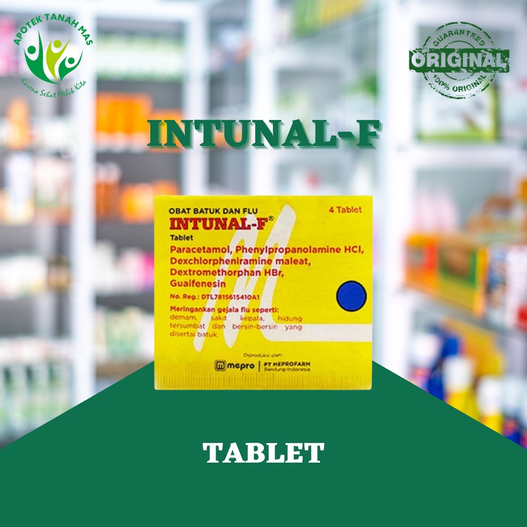 Intunal F Untuk Batuk Flu Pilek