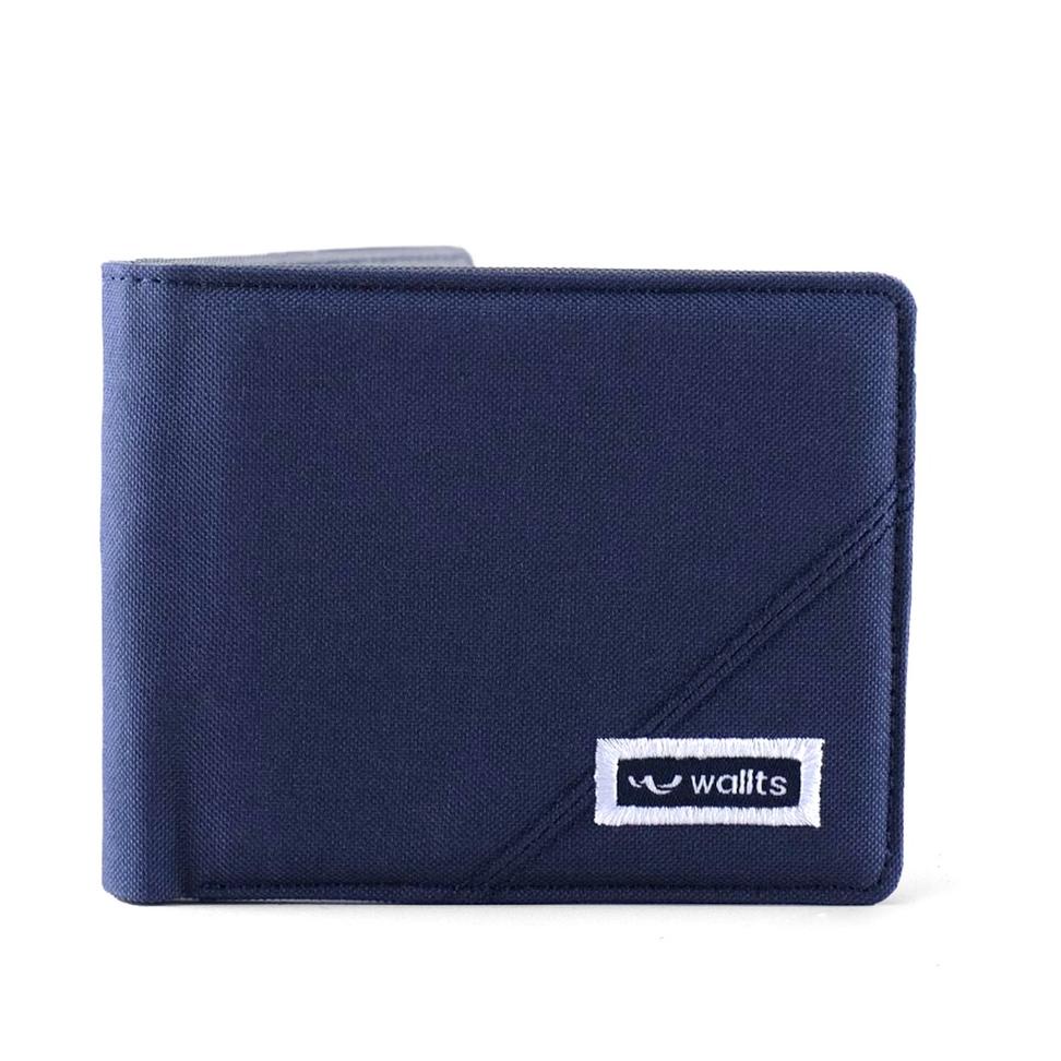 REKOMENDASI Wallts Avery Oxford Navy - Dompet Pria dan Wanita Dompet Lipat