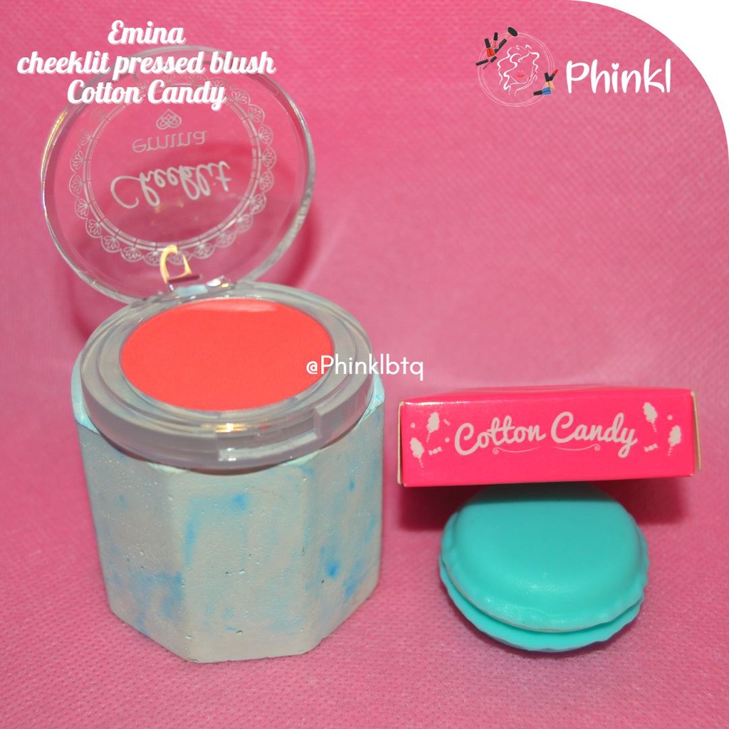 `ღ´ PHINKL `ღ´ ╰☆☆ 𝔢мιℕά ☆☆╮ Emina cheeklit pressed blush on perona pipi lembut hasil natural