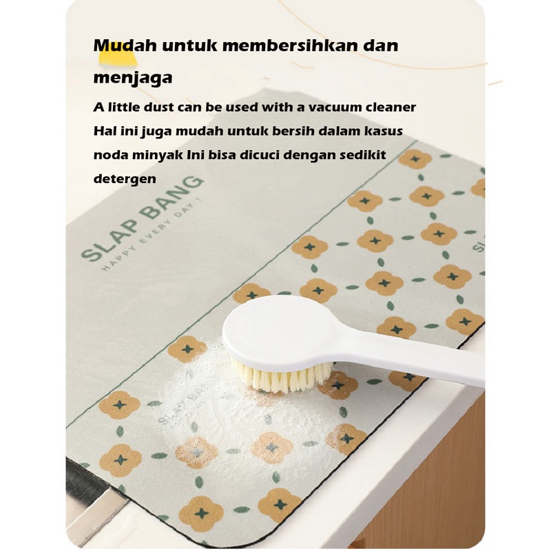 Mi.more Tatakan Piring Placemat 30x40cm Waterproof  / Tatakan Piring Kulit Tahan Air Alas Piring