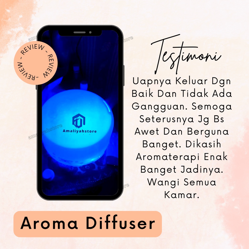 Uap Ruangan Aromaterapi Diffuser Humidifier Aromatherapy Untuk Kesehatan Bayi Pewangi Pelembab Pengharum Ruangan Tamu Dan Penghilang Bau Kamar Mandi Elektrik